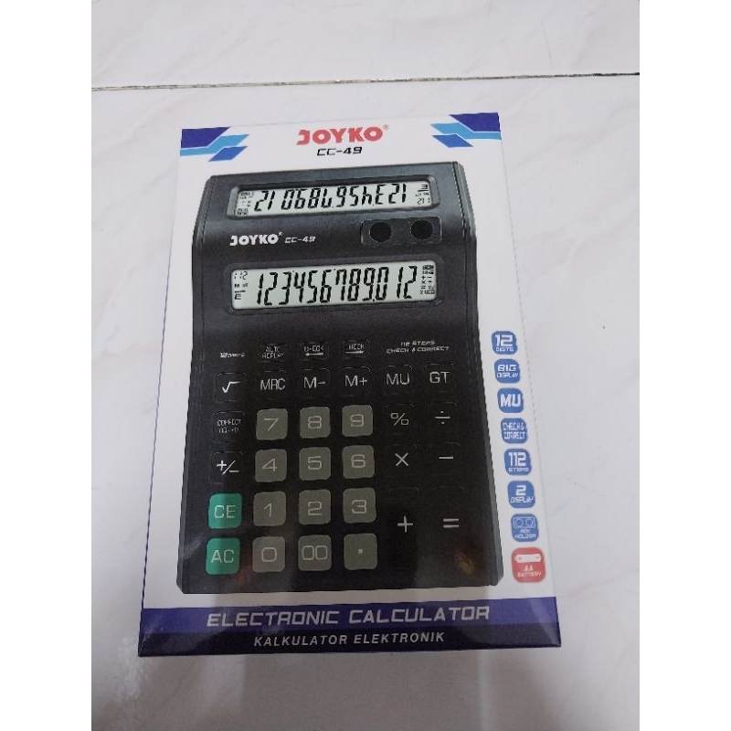 

CALCULATOR CC-49 JOYKO 12 DIGIT