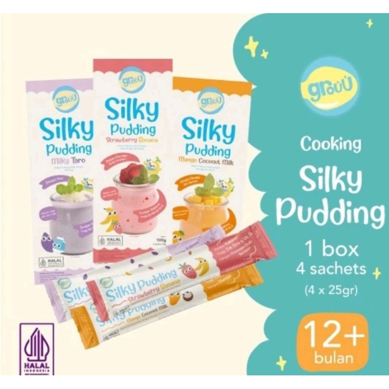 

Grouu Silky Pudding- Bubuk pudding lembut