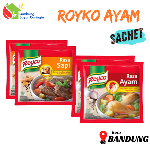 

Royko Bumbu Penyedap Rasa Ayam dan Sapi Sachet 8 Gram