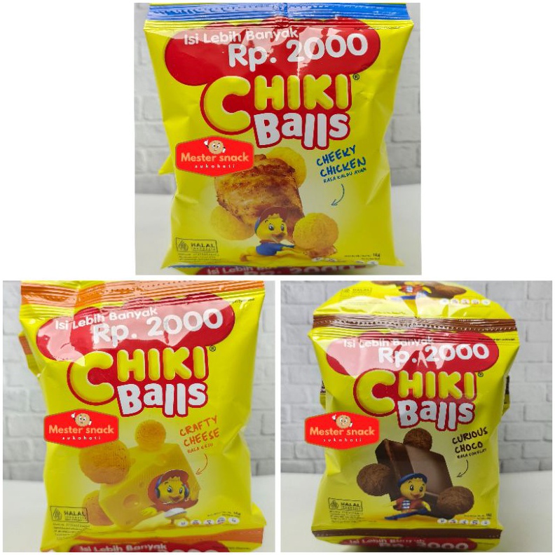 

Terlaris Chiki Balls 1 Renceng 1 Renceng isi 1 pcs