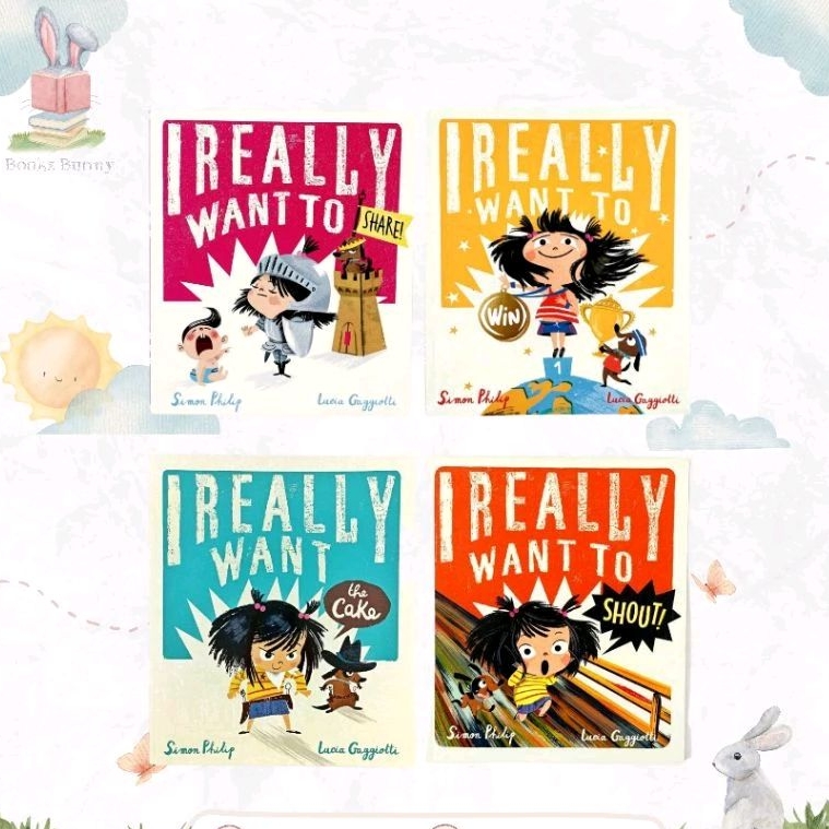 (Templar Publishing) I Really Want series: Cake / Share / Shout - Books Bunny