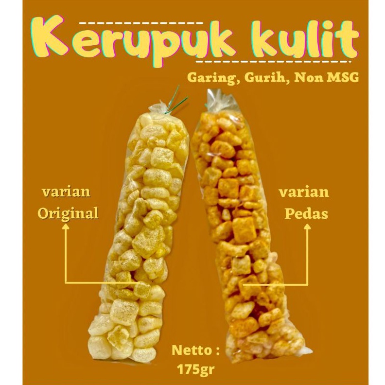 

Terlaris Snack Kerupuk Kulit Sapi 1 ball
