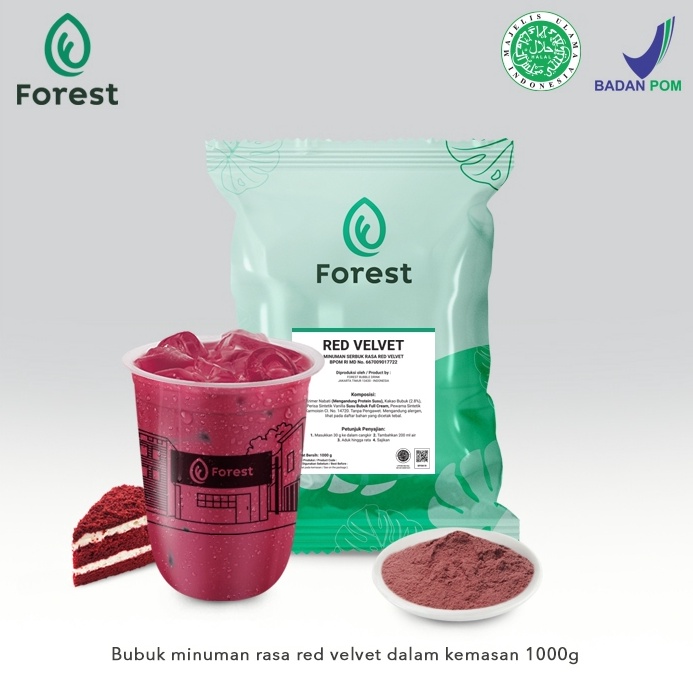 

Termurah Bubuk Minuman RED VELVET Powder 1 gr FOREST