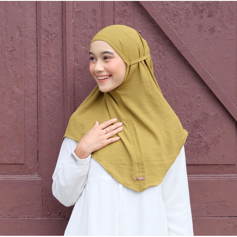 BERGO MARYAM CRINKLE M || HIJAB INSTAN BERGO CRINKLE || HIJAB BERGO CRINKLE AIRFLOW