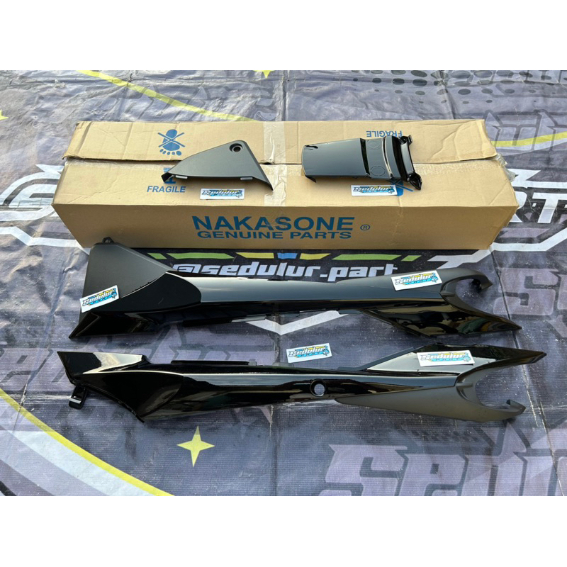 body belakang set kiri kanan rxz catalyzer rx z new cover body rx z baru malaysia