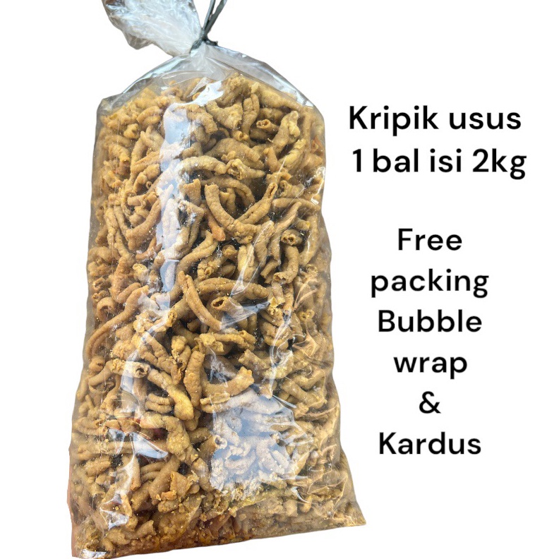 

Termurah Kripik Usus Crispy Juragan 1 Bal 2kg