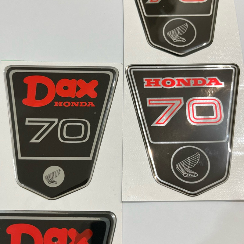 Stiker Emblem Honda Dax ST70 (Sepasang) Stiker Logo Honda Dax ST 70