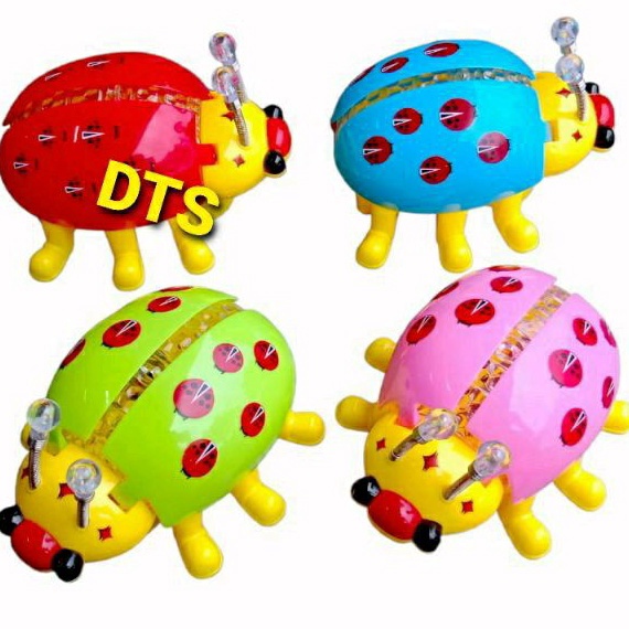 Essential Mainan kumbang mainan kumbang lampu mainan kumbang jalan musik mainan kumbang badak mainan