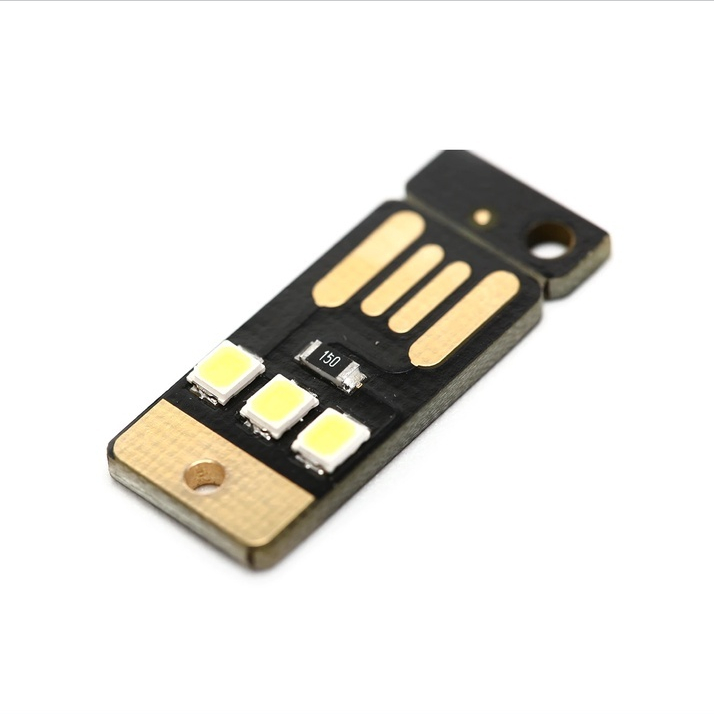 Lampu USB LED DC 5V Serbaguna Model PCB 3 LED