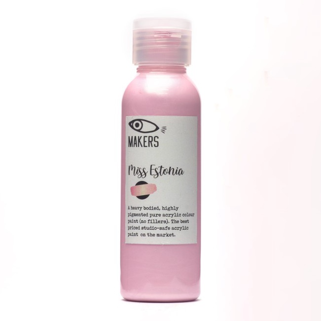 

Miss Estonia Acrylic Metallic Paint 1ml by MAKERS