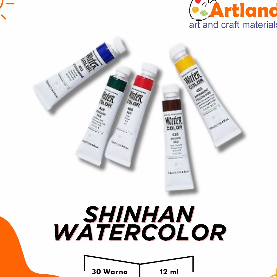 

Terjangkau Shinhan Professional Artist Grade Water Color 12ml