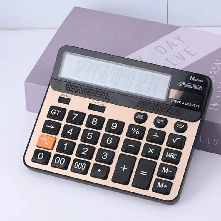 

Mewah KALKULATOR 14 DIGIT KINCIZEN TIPE 9514 MURAH BESAR 185 X15CM