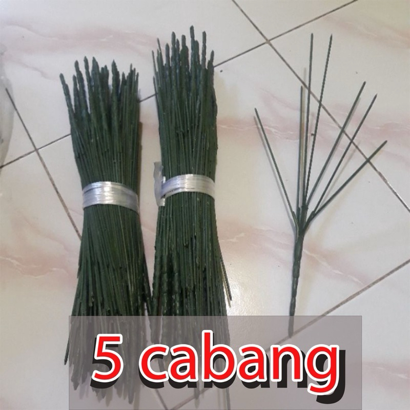 tangkai bunga 5 cabang