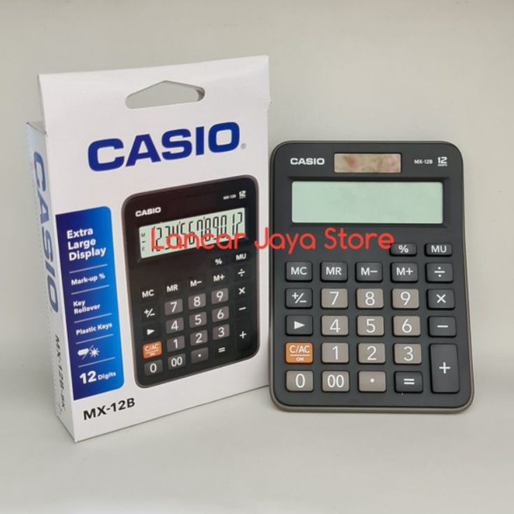 

Ramah Lingkungan Kalkulator Casio MX12B Kalkulator Meja Casio MX12B Original 1 Casio