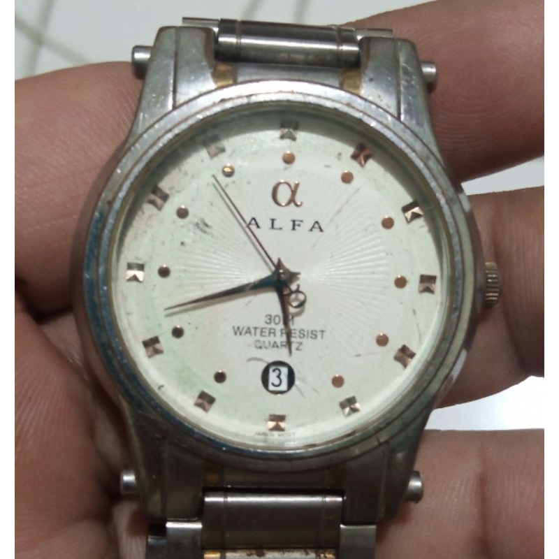 Jam Tangan Pria Alfa  2nd Original