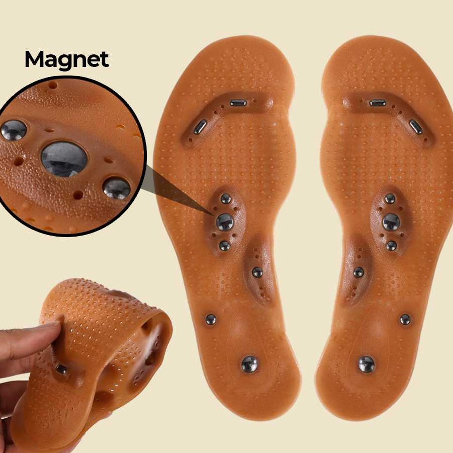 COD COD Sol Alas Sepatu Terapi Kesehatan Akupuntur Magnetik Bionic  Sol Sole Insole Insol Alas Sepat