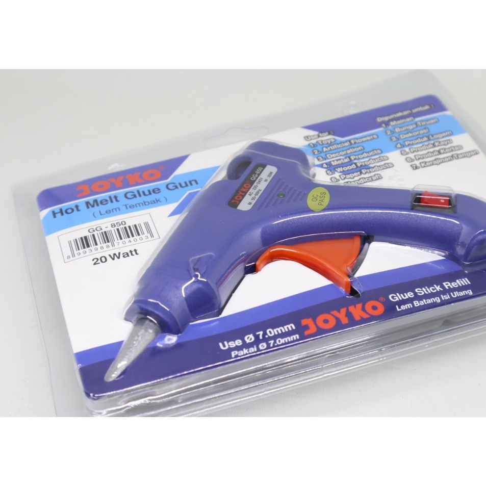 

Kirim Sekarang Glue Lem Tembak Joyko GG85 2 Watt