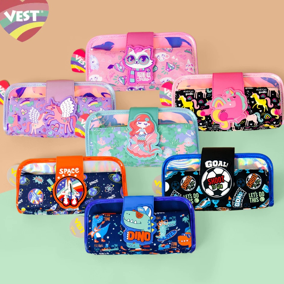 

Sale VEST Pencil case tempat pencil anak animale smiggle alike U269