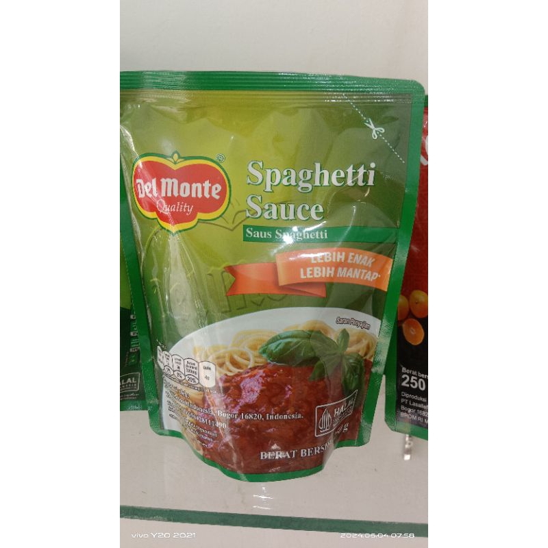 

Delmonte Spaghetti 200gr / saos spageti