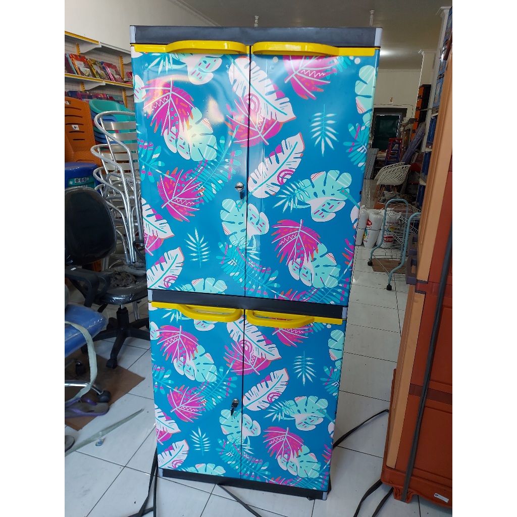 Lemari Pakaian Plastik Miami Orlando 4 Susun