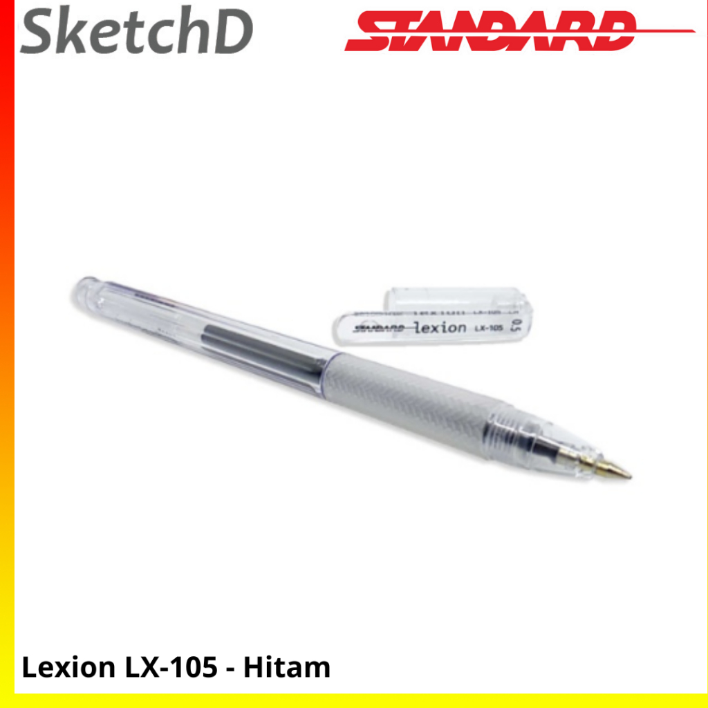 

Pena Standard Lexion 105 hitam - Pulpen Standard