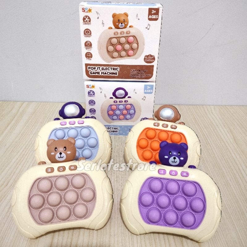 Mainan Pop it Karakter Push Popit Mainan Edukasi