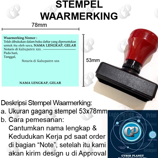 

Revolutionary Stempel WAARMERKING