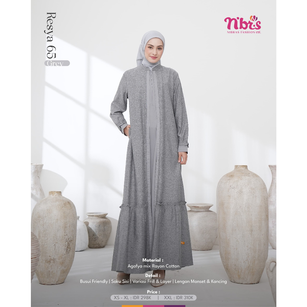 RESYA 65 GAMIS NIBRAS TERBARU