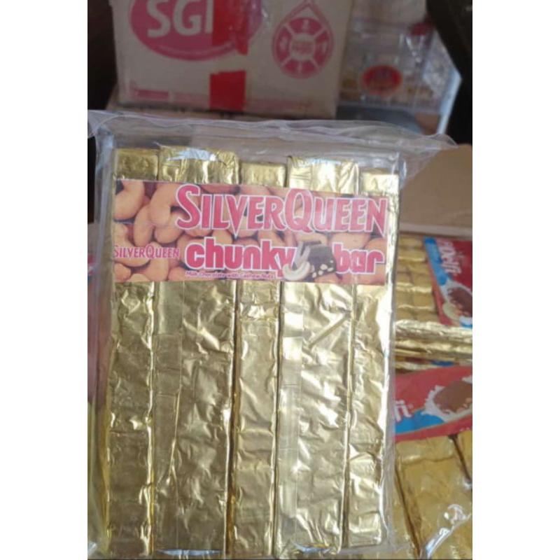 

sulverqueen chungkybar foil 100gr*5pc