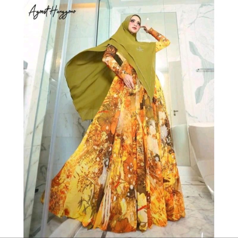 Gamis Syar'i SARASVATI Series by Agoest Hanggono
