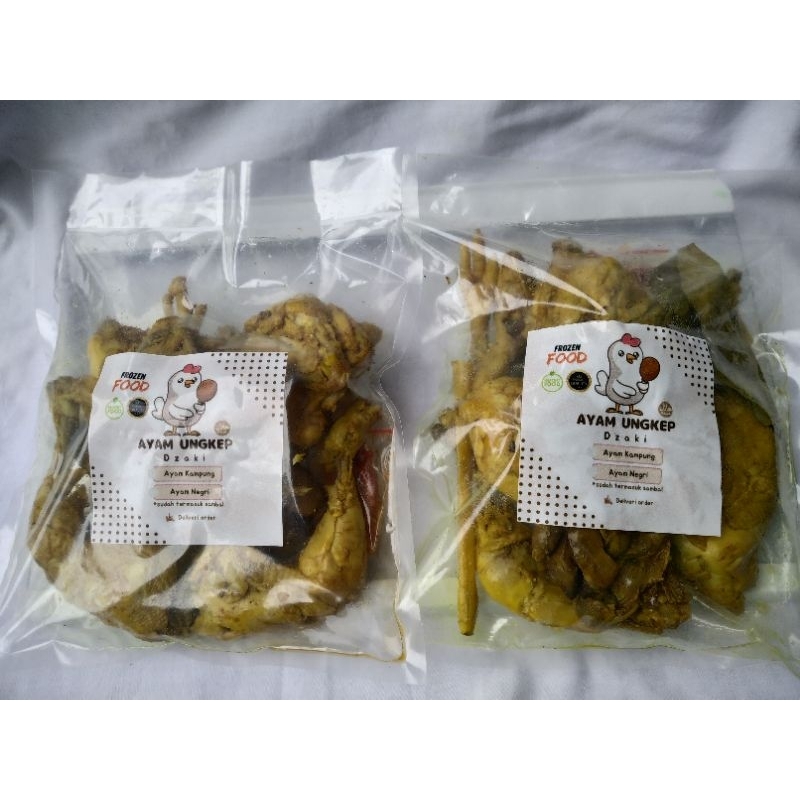 

Ayam Ungkep kampung dan negri 1 ekor + sambal