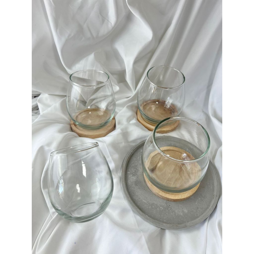 GELAS TUSCANY SOUVENIR GELAS CANTIK GELAS ESTETIK MURAH