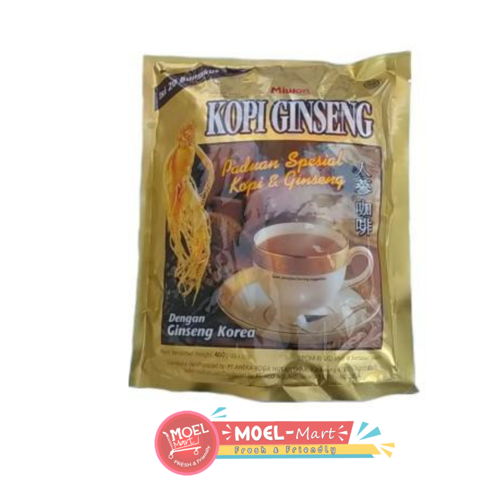 

MIWON Kopi Ginseng 20 Sachet x 20gr