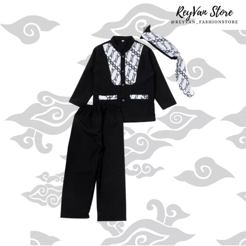 baju adat sunda anak laki-laki