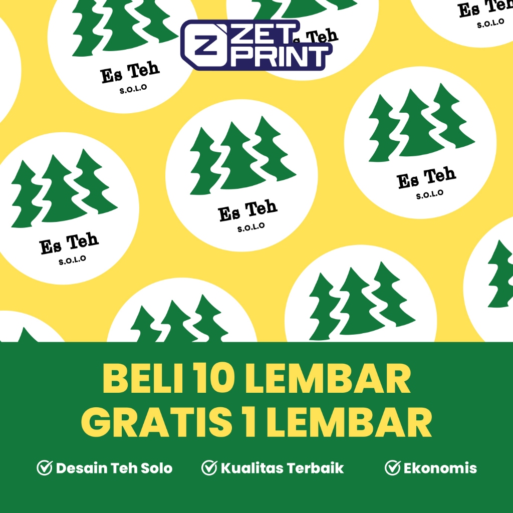 

STICKER ES TEH SOLO STIKER ES TEHSOLO Murah Dan Cepat