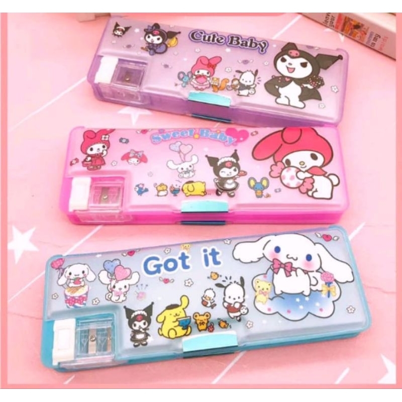 

Kotak Pensil Sanrio Tempat Pensil Anak Sekolah