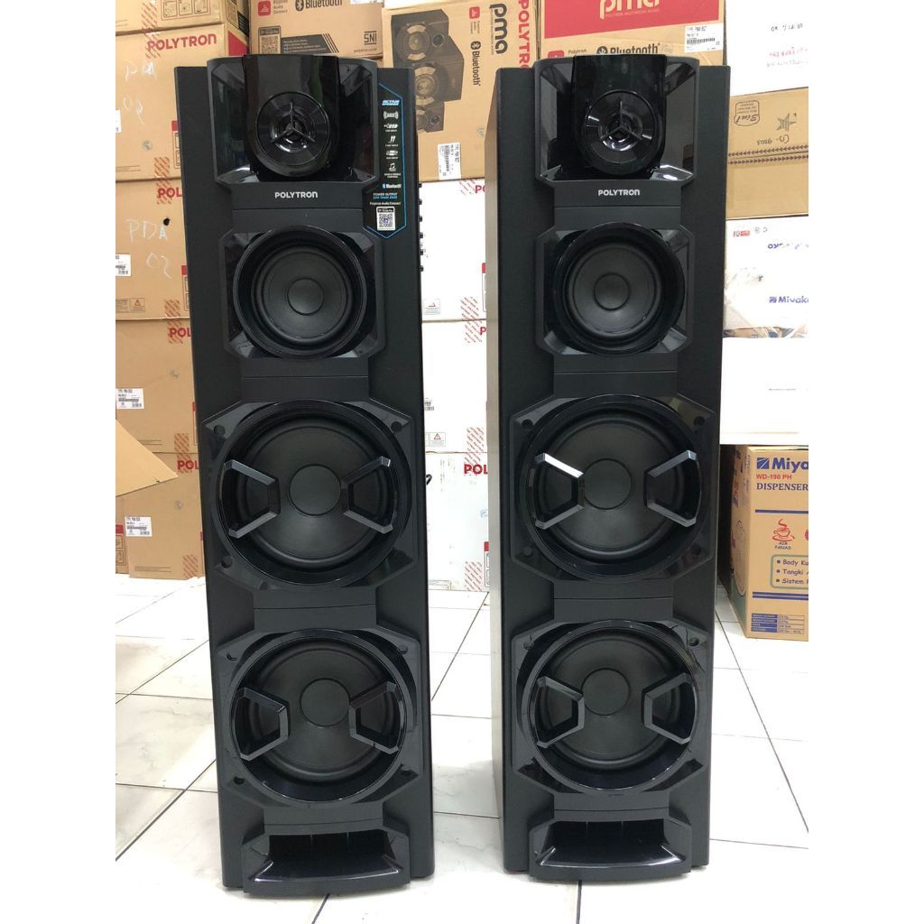 SPEAKER SUPER BASS PAS 8E20/M KARAOKE/SPEAKER AKTIF POLYTRON PAS 69 ACTIVE