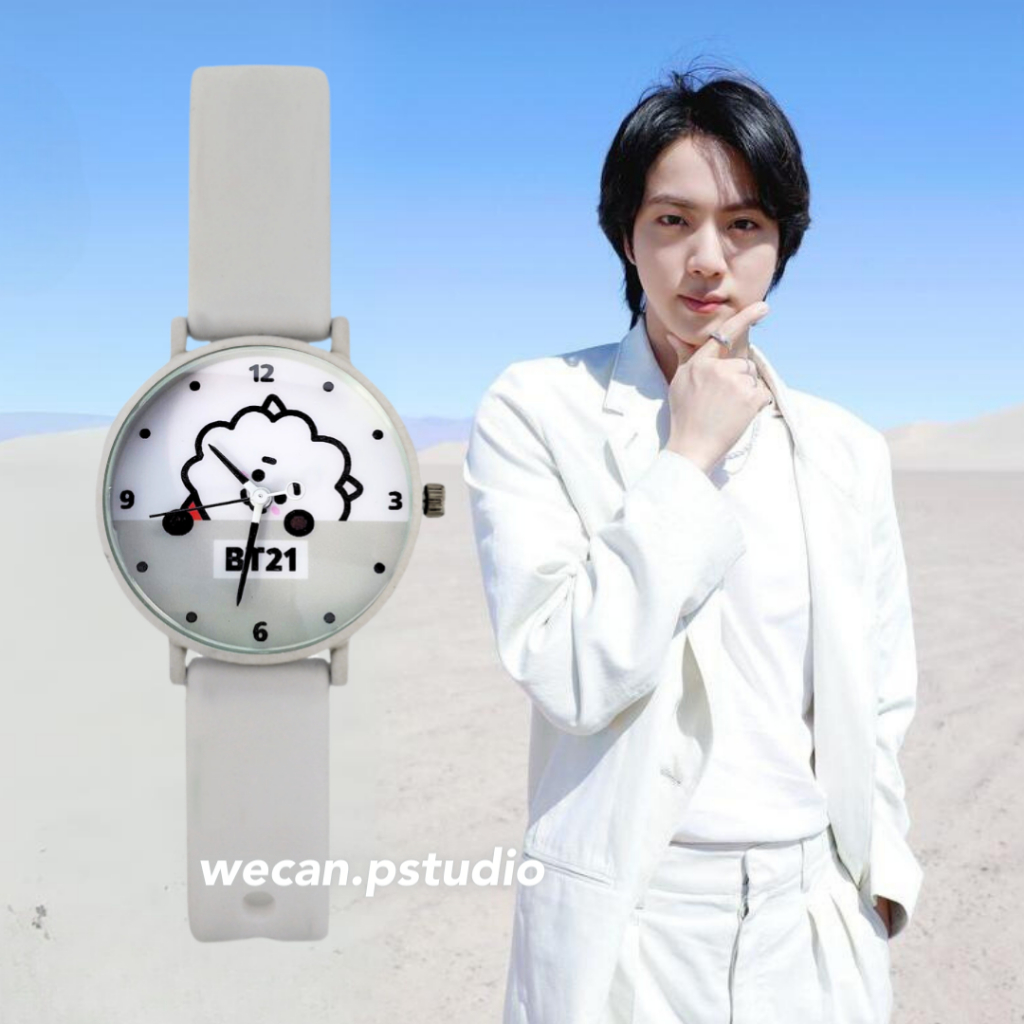 Jam tangan anak Bt21 wanita perempuan | Jam Tangan Fashion Wanita BT21 Karakter RJ