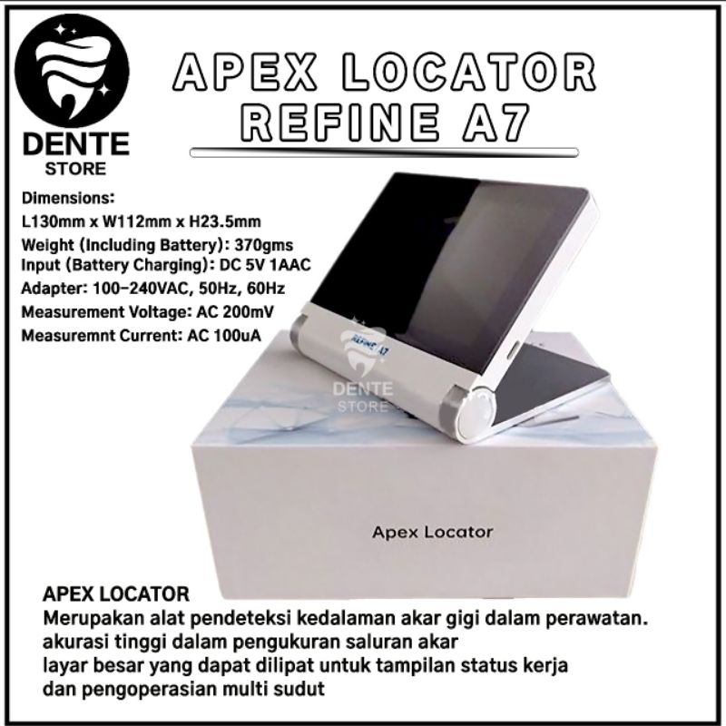 Apex Locator Refine A7 Dental