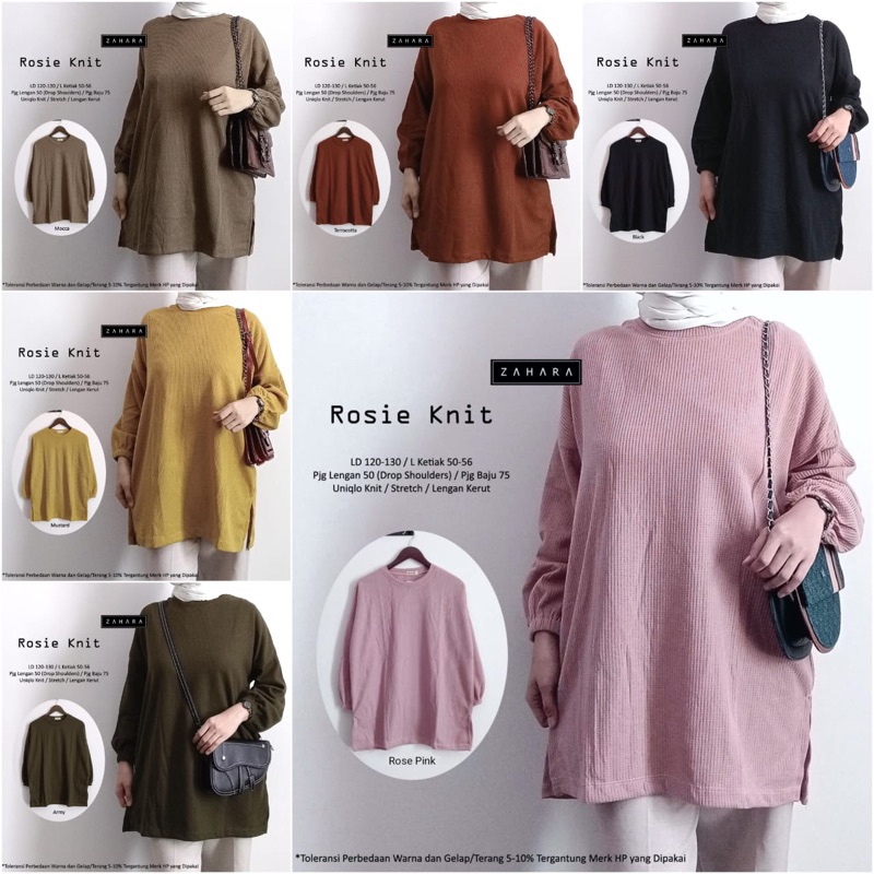 ROSIE KNIT • SAVIRA • VISTIN • YOLA JUMBO SERIES • SEVIRA • KELLEN TOP BY ALFASHION HASNA ZAHARA / K