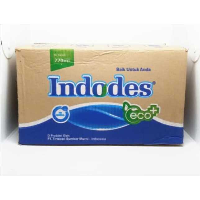 

Indodes Mineral Water 1 Dus Isi 48x220ml Indodes Aqua Gelas Indodes Gelas Bisa Harga Grosir Indodes Gelas