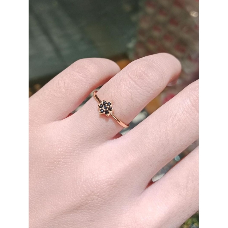 CINCIN BINTANG MATA HITAM MAS 375 8K