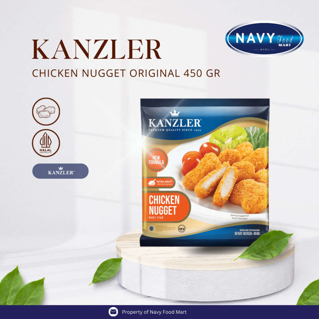 

Kanzler Chicken Nugget Original 450 gr