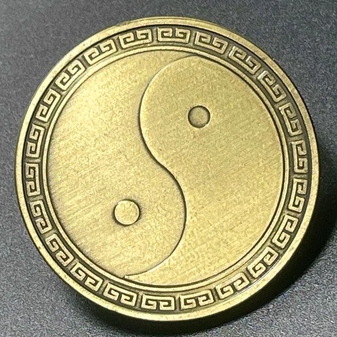 Koin Kuno Naga Phoenix 4cm