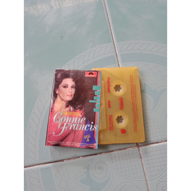 Kaset Connie Francis the best of vol 4