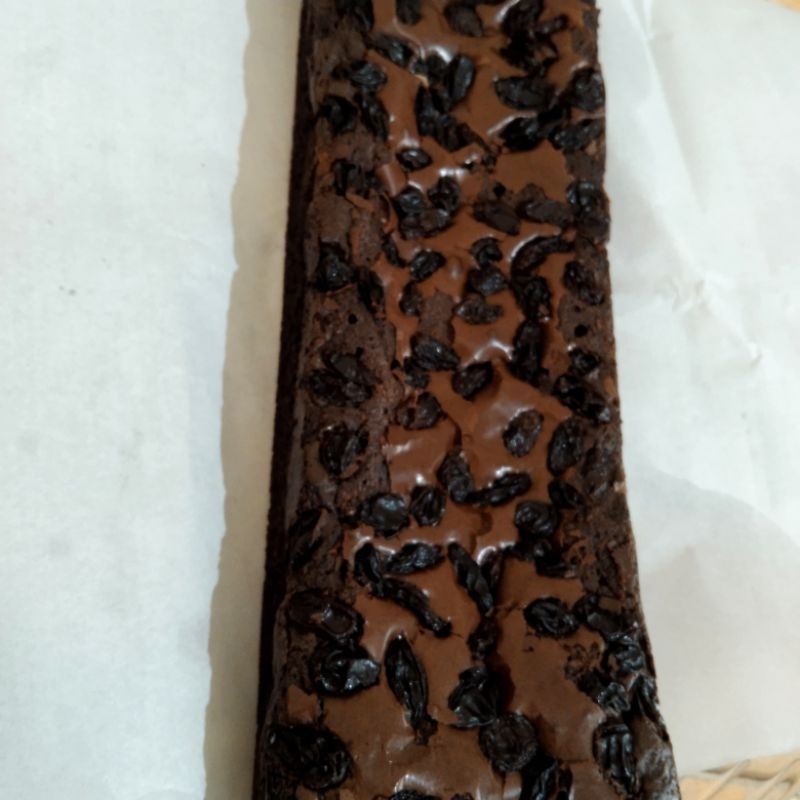 

Brownies kismis coklat premium lezat