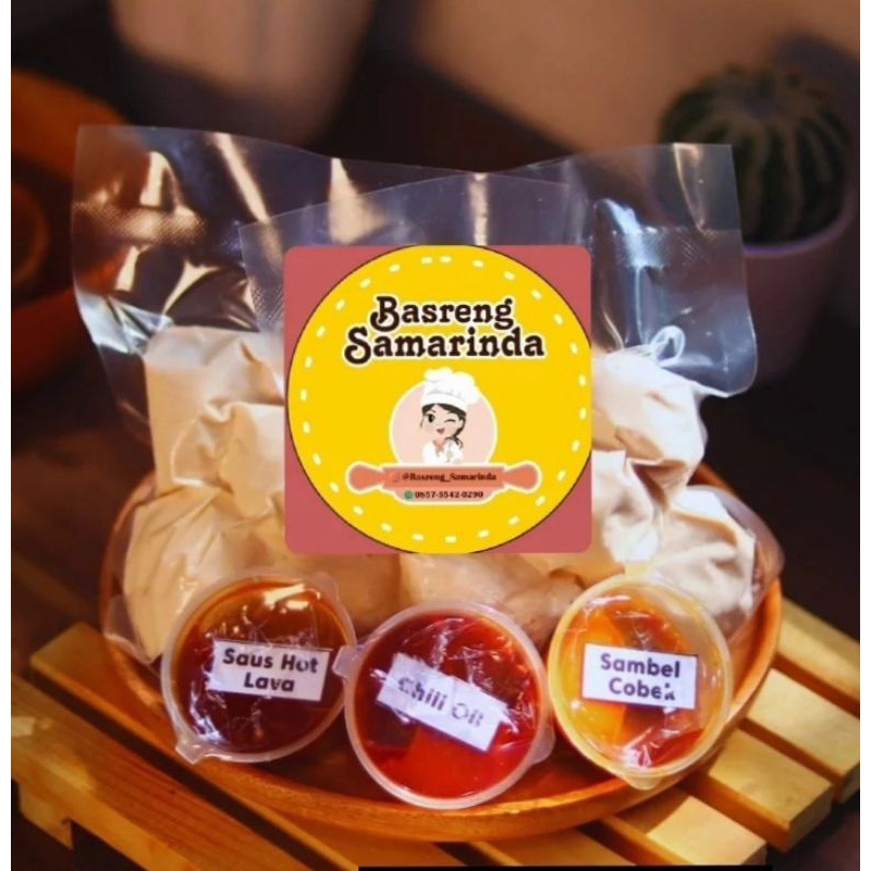 

BASRENG MENTAH 250g & 1kg dengan 3 Sambal cocolan
