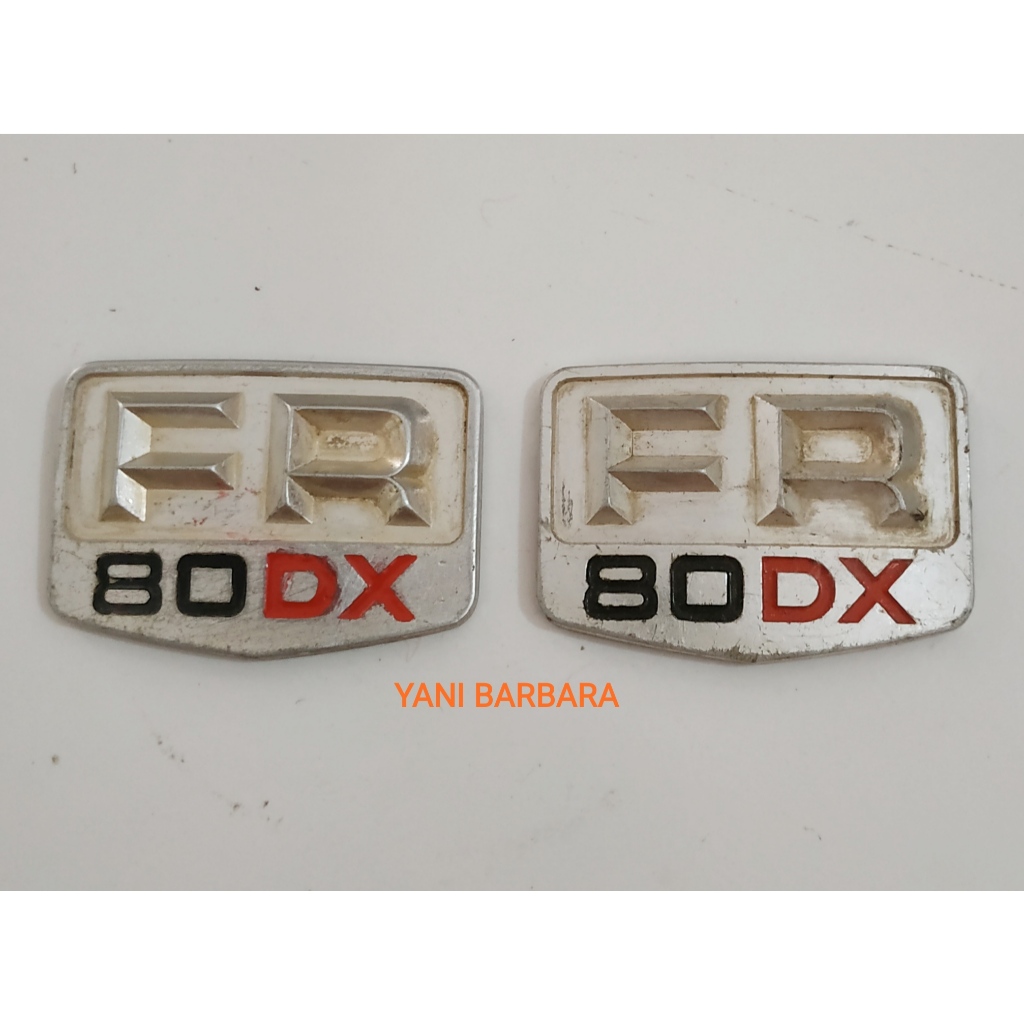 EMBLEM LOGO BOX AKI SUZUKI FR80 DX ORIGINAL SECOND