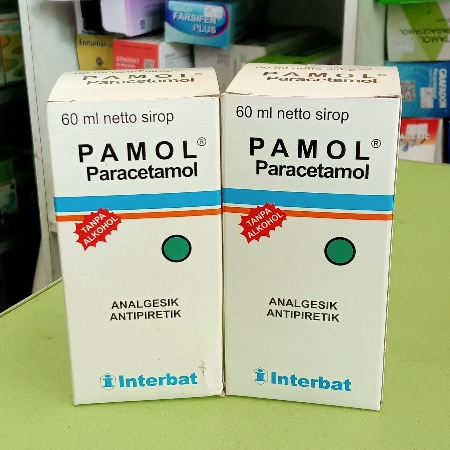 Pamol Sirup 60mL / Pamol Paracetamol