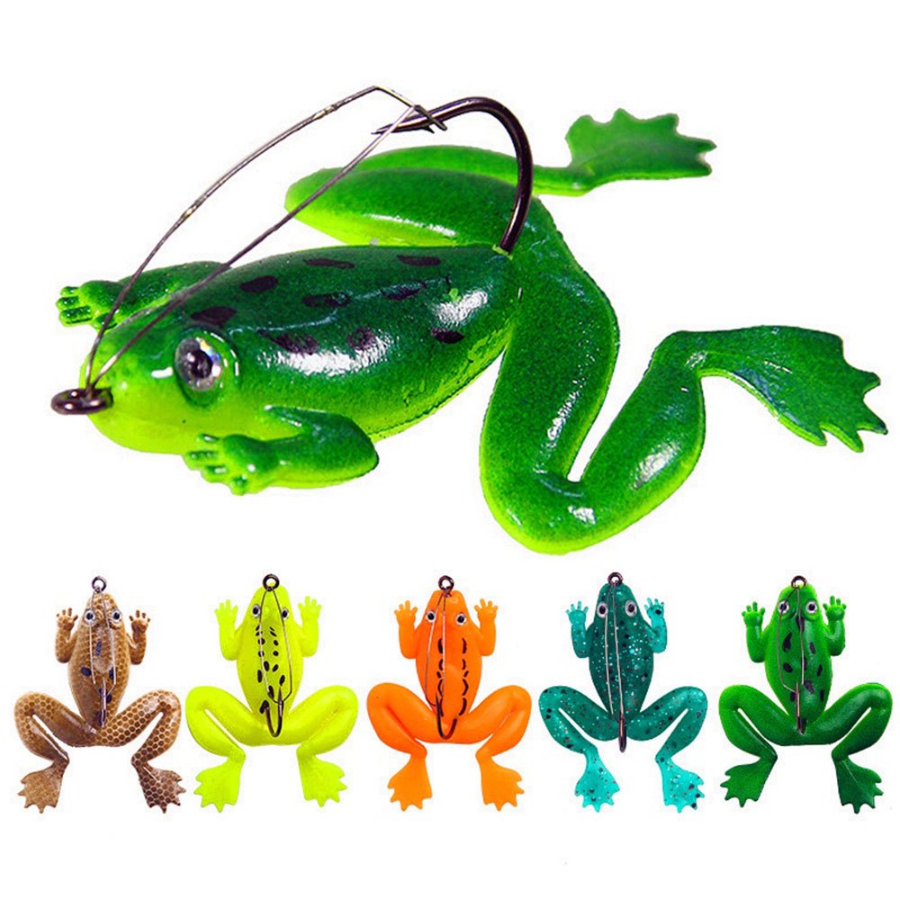 Fishing Lure Umpan Pancing Umpan Katak Umpan Ikan Buatan untuk Memancing Di Air Asin dan Air Tawar U